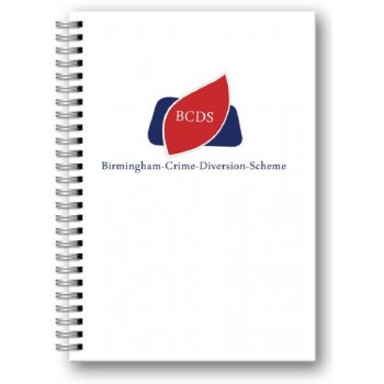 Wiro-Bound A4 Brand Window notebook